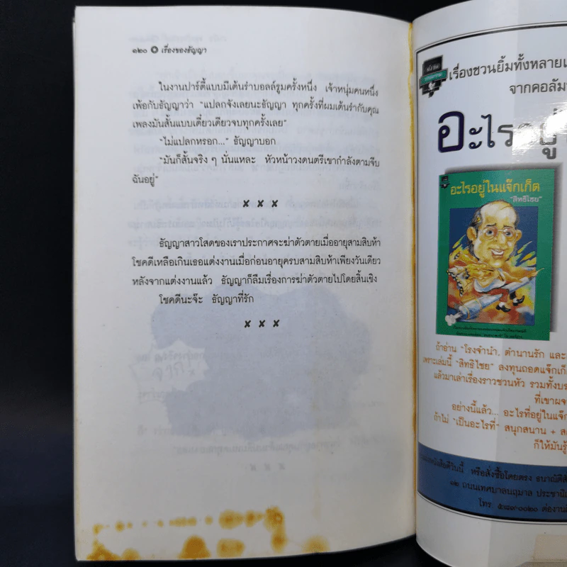 เรื่องของธัญญา - วาณิช จรุงกิจอนันต์ รูปที่ 10
