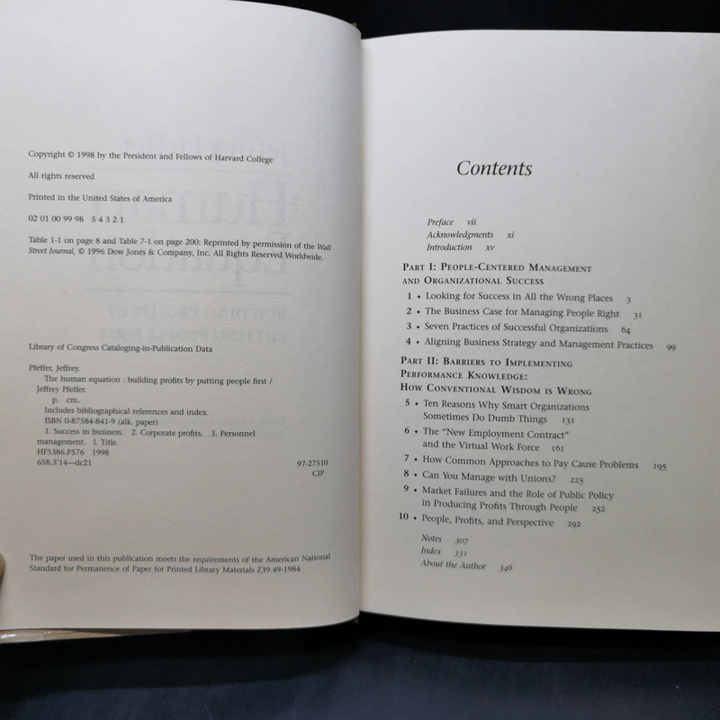 The Human Equation - Jeffrey Pfeffer รูปที่ 8