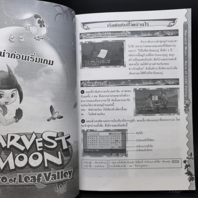 Harvest Moon Hero of Leaf Valley บทสรุปเฉลยเกม PSP รูปที่ 9