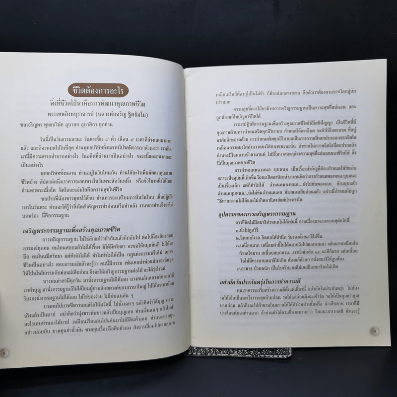 หนังสือธรรมะ สาระของชีวิต - หลวงพ่อจรัญ ฐิตธัมโม รูปที่ 10
