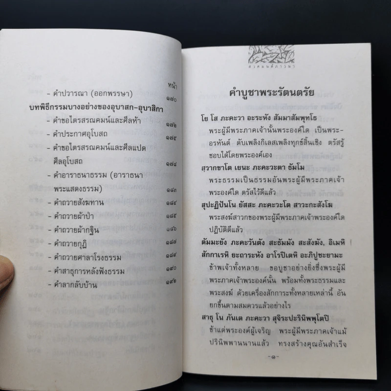 สวดมนต์ภาวนา ทำวัตรสวดมนต์แปล - วัดหนองป่าพง รูปที่ 12