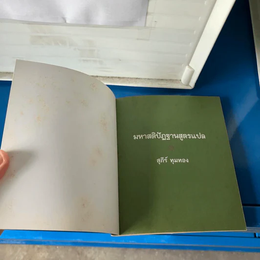 มหาสติปัฏฐานสูตรแปล - สุภีร์ ทุมทอง รูปที่ 9