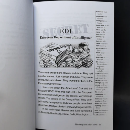 The Omega Files Short Stories สุดยอดแฟ้มลับคดีพิศวง - Jennifer Bassett (Oxford Bookworms Stage 1) รูปที่ 11