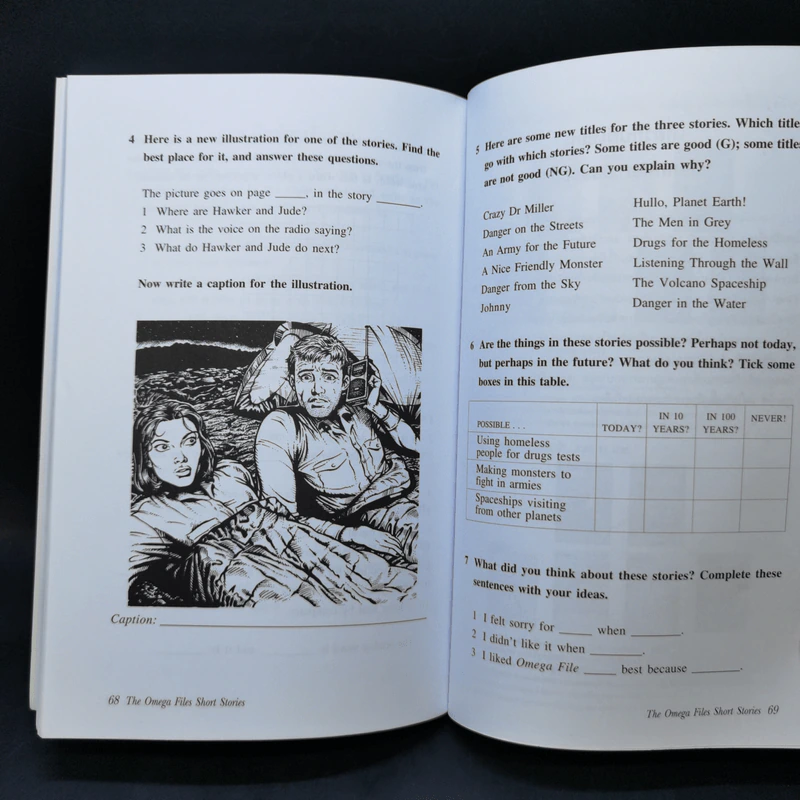 The Omega Files Short Stories สุดยอดแฟ้มลับคดีพิศวง - Jennifer Bassett (Oxford Bookworms Stage 1) รูปที่ 12