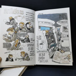 หนังสือชุด Sasi's Sketch Book 28 days in Europe PRAGUE , CESKY KRUMLOV + BUDAPEST, BRATISLAVA - ศศิ วีระเศรษฐกุล รูปที่ 14