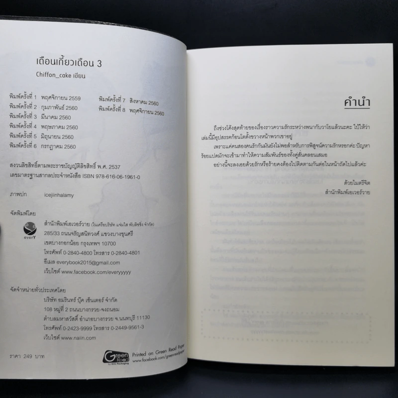 นิยายวาย เดือนเกี้ยวเดือน 3 เล่มจบ - Chiffon_cake รูปที่ 9