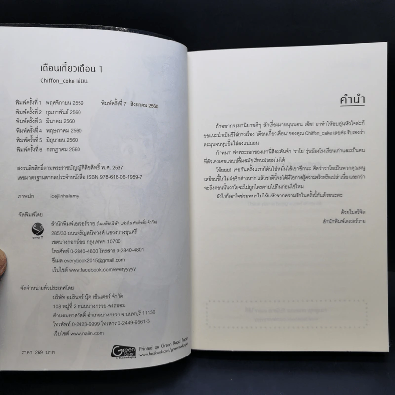 นิยายวาย เดือนเกี้ยวเดือน 3 เล่มจบ - Chiffon_cake รูปที่ 7