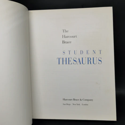 The Harcourt Brace Student Thesaurus - Harcourt Brace & Company รูปที่ 8