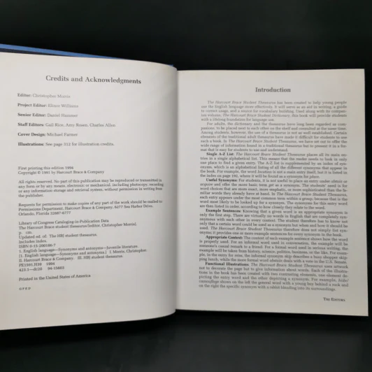 The Harcourt Brace Student Thesaurus - Harcourt Brace & Company รูปที่ 9