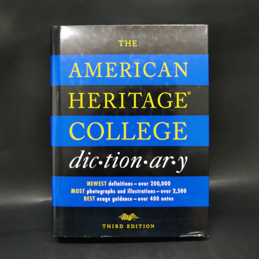The American Heritage College Dictionary รูปที่ 1