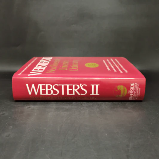Webster's II New Riverside University Dictionary รูปที่ 3