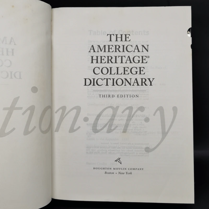 The American Heritage College Dictionary รูปที่ 8