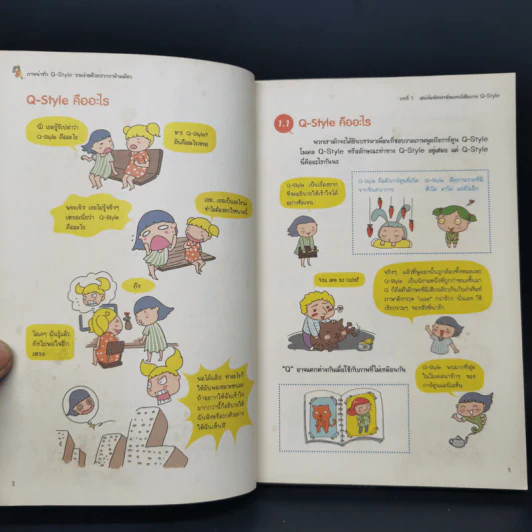 ภาพวาดน่ารัก Q-Style วาดง่ายด้วยปากกาด้ามเดียว - เฟยเล่อเหนี่ยว รูปที่ 12