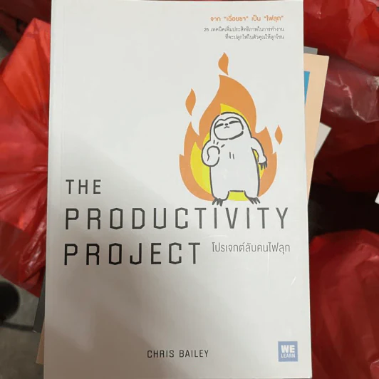 โปรเจกต์ลับคนไฟลุก : The Productivty Project - Chris Bailey รูปที่ 1