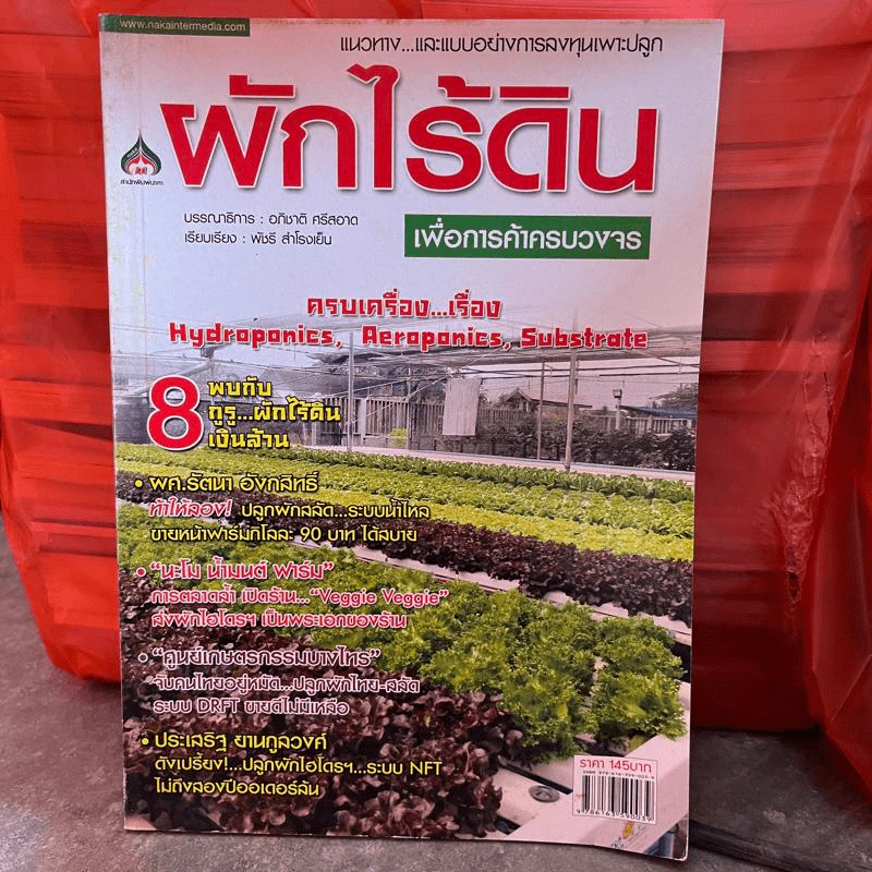 ผักไร้ดินเพื่อการค้าครบวงจร - พัชรี สำโรงเย็น รูปที่ 1