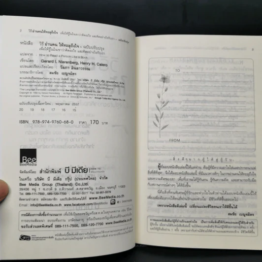 วิธีอ่านคนให้ทะลุถึงใจ - Gerard I. Nierenberg (จีราร์ด ไอ. ไนเรนเบอร์ก), Henry H. Calero (เฮนรี่ เอช. คาเลโอ) รูปที่ 8