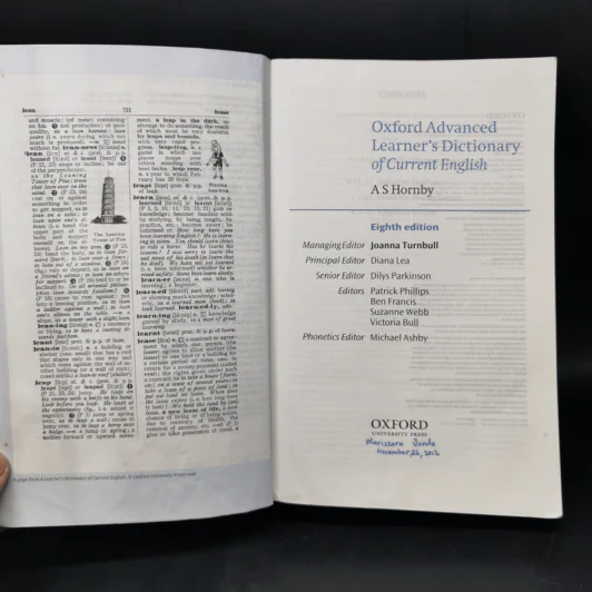 Oxford Advanced Learner's Dictionary รูปที่ 9
