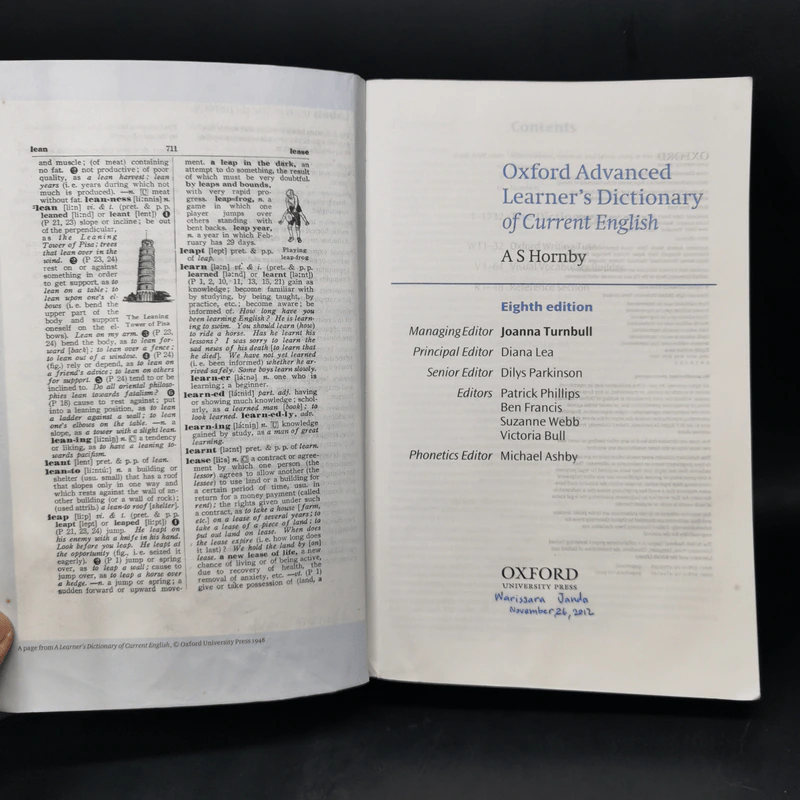 Oxford Advanced Learner's Dictionary รูปที่ 9