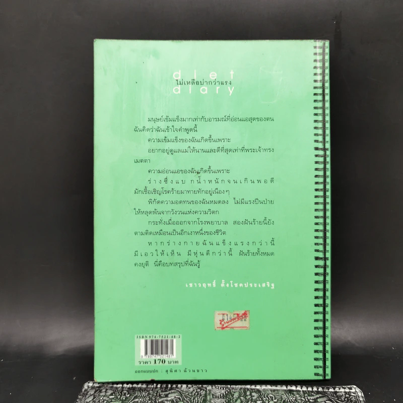 Diet Diary ไม่เหลือบ่ากว่าเเรง - เชาวฤทธิ์ ตั้งโชคประเสริฐ รูปที่ 2