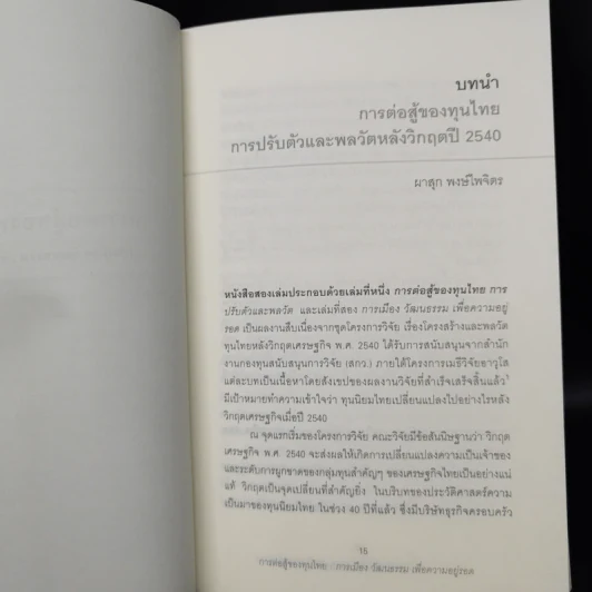 การต่อสู้ของทุนไทย 2 การเมือง วัฒนธรรม เพื่อความอยู่รอด - ผาสุก พงษ์ไพจิตร รูปที่ 10