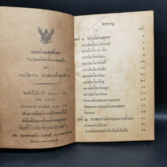 แบบเรียนสุขศึกษา ประโยคมัธยมศึกษาตอนต้นของกระทรวงศึกษาธิการ รูปที่ 8