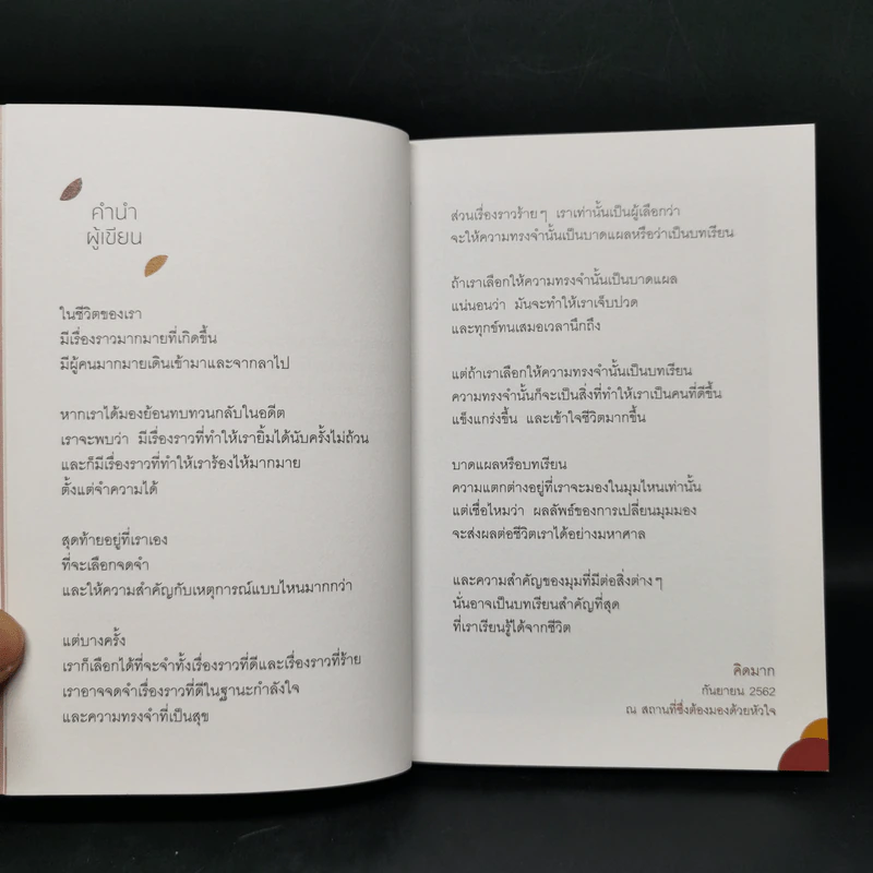 สิ่งที่เรียนรู้จากชีวิต - คิดมาก รูปที่ 11