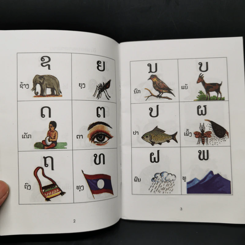 หนังสือตัวอักษรภาษาลาว รูปที่ 10