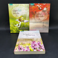 นิยายชุด ต้นรักเสน่หา 3 เล่ม เก็บรักไว้ที่ปลายฟ้า, โอบพสุธาด้วยรัก, ปลูกรักใต้เงาใจ