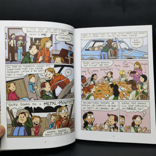 Smile - Raina Telgemeier รูปที่ 11