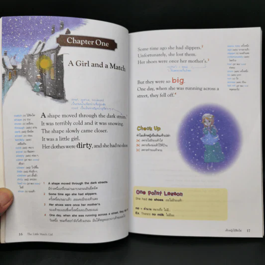 เด็กหญิงไม้ขีดไฟ + พระราชากับชุดล่องหน + รองเท้าแดง - Se-Ed Genius Readers Stage 1 รูปที่ 11
