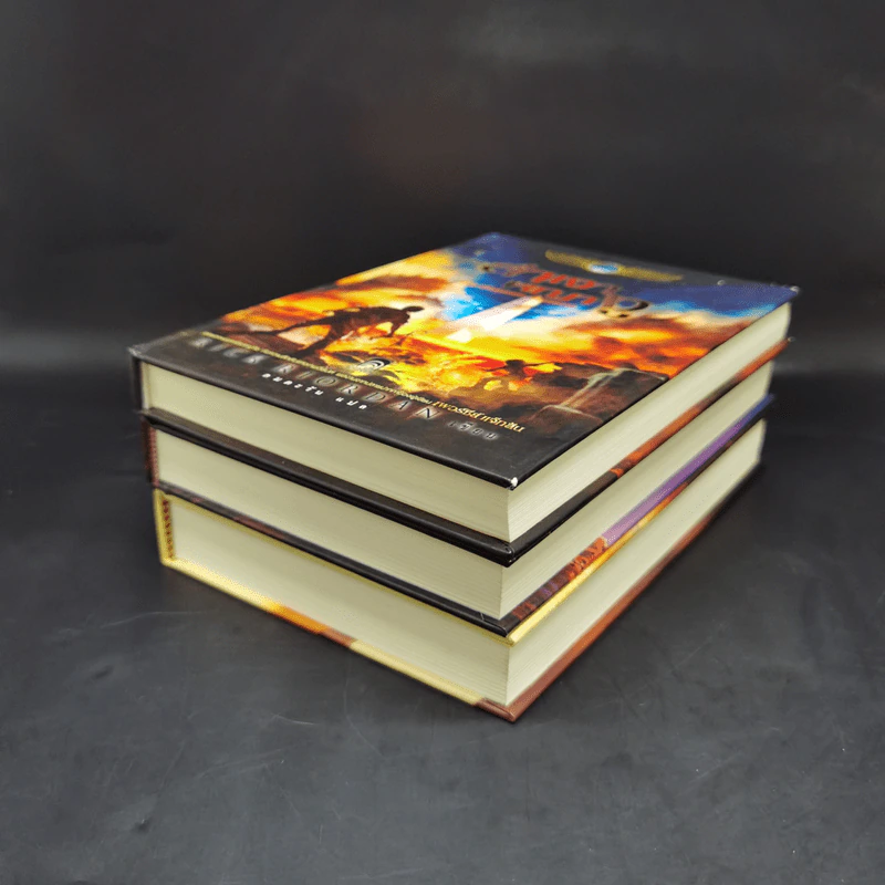 พีระมิดสีเลือด + บัลลังก์แห่งไฟ + ล่าเงาพญางู (ปกแข็ง) - Rick Riordan รูปที่ 6
