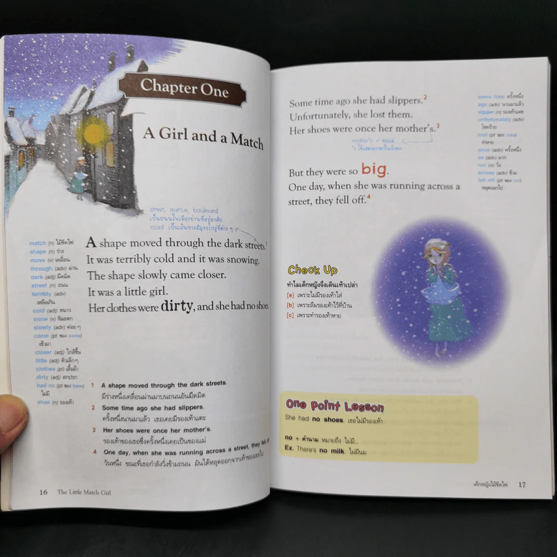 เด็กหญิงไม้ขีดไฟ + พระราชากับชุดล่องหน + รองเท้าแดง - Se-Ed Genius Readers Stage 1 รูปที่ 11
