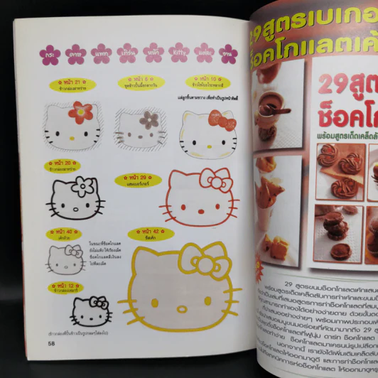 รวมสูตรอาหารและขนมแสนอร่อย รูปตุ๊กตาคิตตี้เพื่อวัยเติบโตของลูกรัก รูปที่ 12