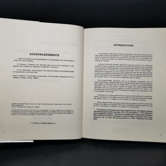 New Concepts in Technical Trading Systems - J.Welles Wilder Jr. รูปที่ 8