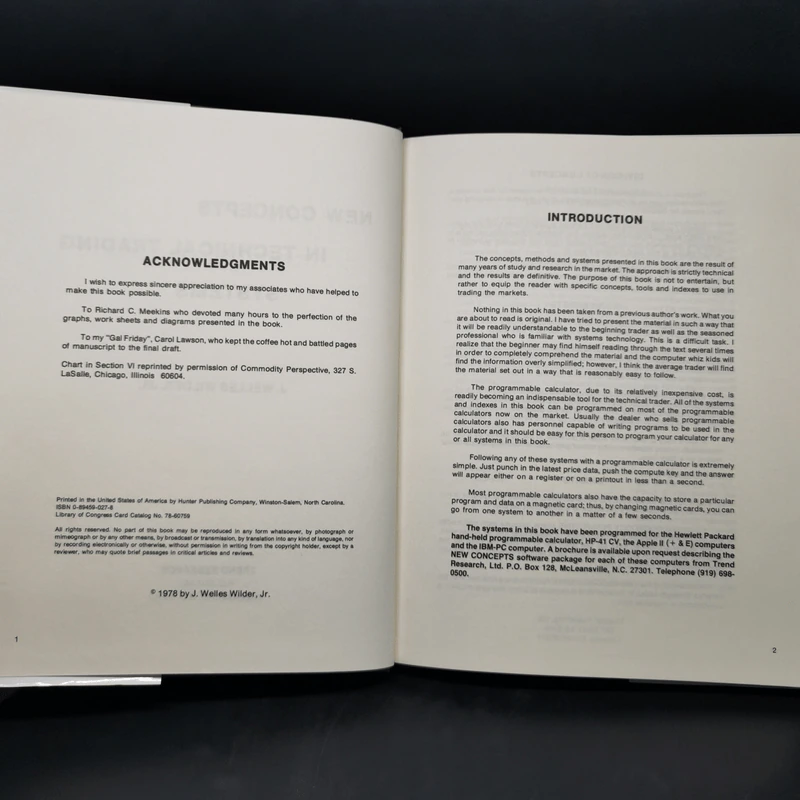New Concepts in Technical Trading Systems - J.Welles Wilder Jr. รูปที่ 8