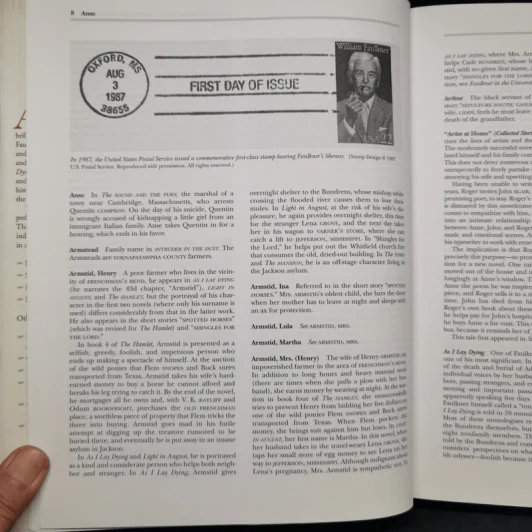William Faulkner A to Z - A. Nicholas Fargnoli, Michael Golay รูปที่ 9