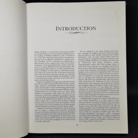 William Faulkner A to Z - A. Nicholas Fargnoli, Michael Golay รูปที่ 8