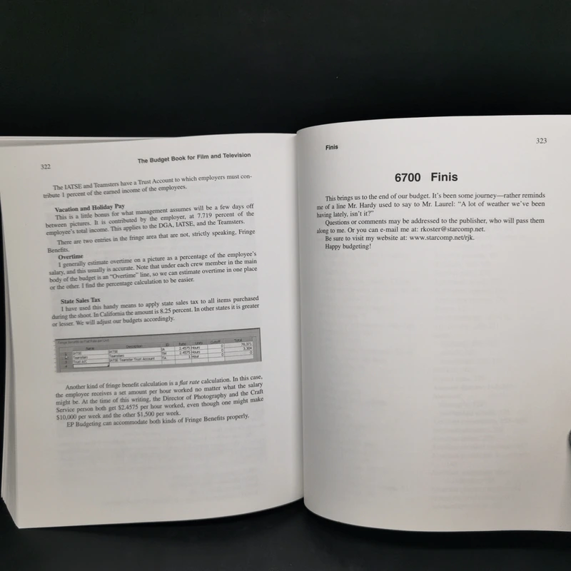 The Budget Book for Film and Television - Robert J. Koster รูปที่ 11