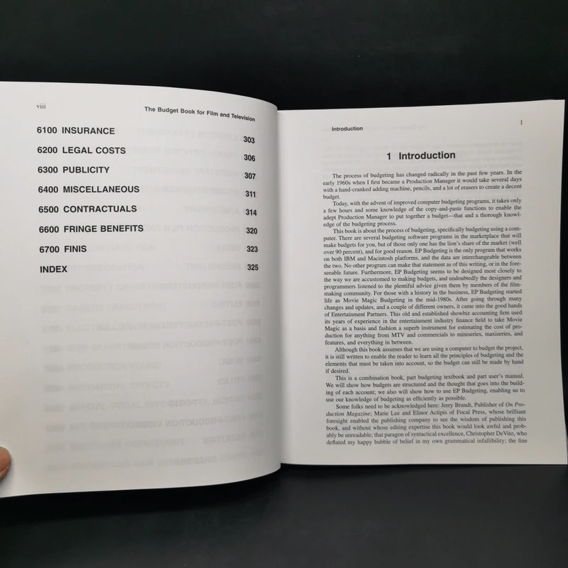 The Budget Book for Film and Television - Robert J. Koster รูปที่ 10