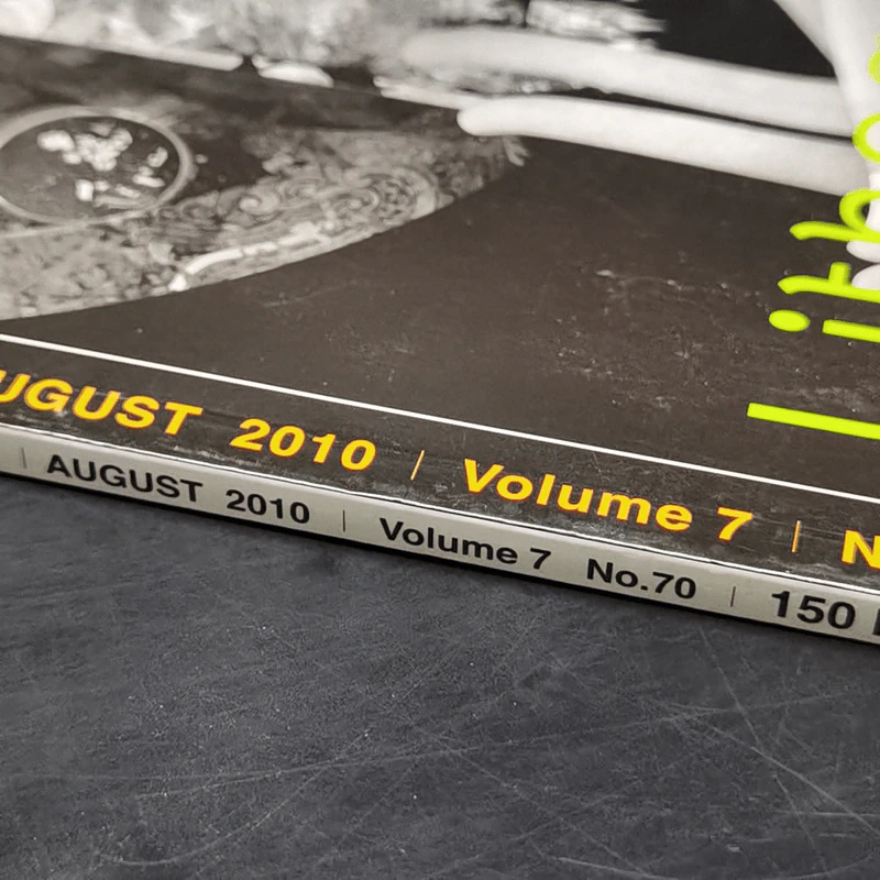 Fine Art August 2010 Volume 7 No.70 Lithograph ปัญญา วิจินธนสาร รูปที่ 8
