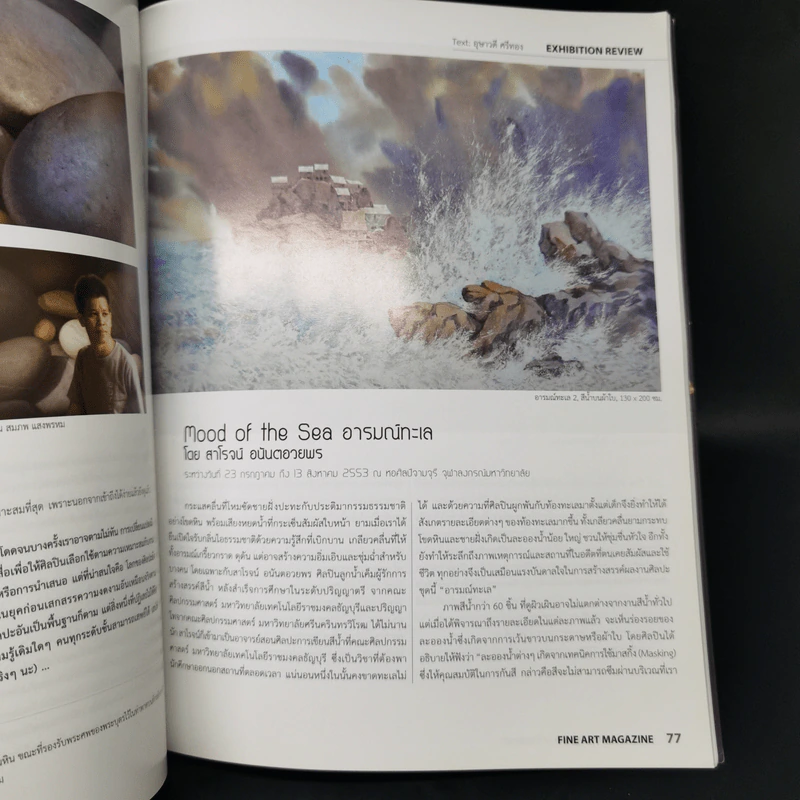 Fine Art August 2010 Volume 7 No.70 Lithograph ปัญญา วิจินธนสาร รูปที่ 12