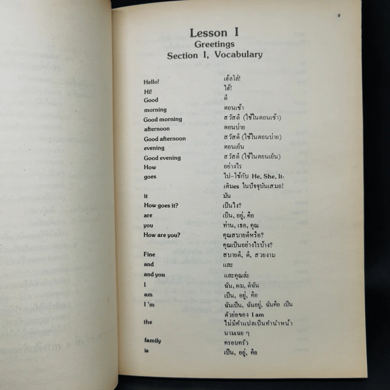Automatic Speaking Book 1 ตำราเรียนพูดภาษาอังกฤษด้วยตนเอง รูปที่ 11