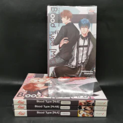 นิยายวาย Blood Type 4 เล่ม Mr.A , Mr.B , Mr.AB , Mr.O - saisioo