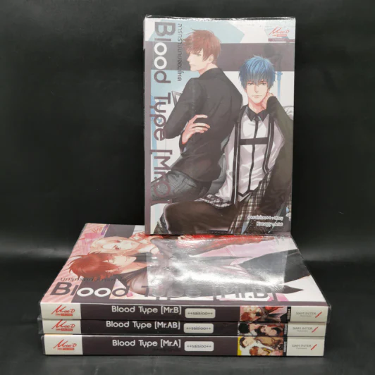 นิยายวาย Blood Type 4 เล่ม Mr.A , Mr.B , Mr.AB , Mr.O - saisioo รูปที่ 1