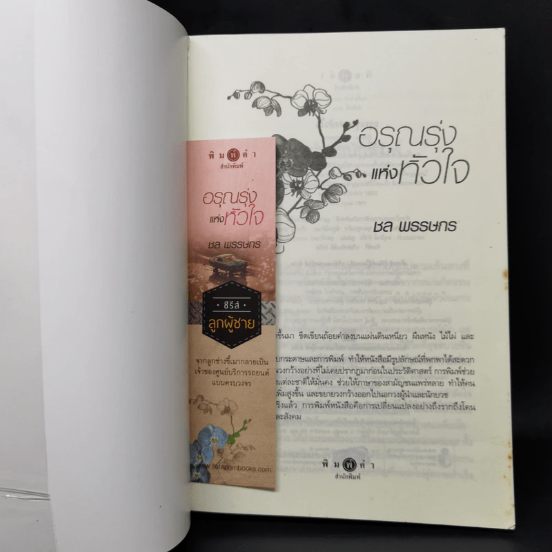 ซีรีส์ลูกผู้ชาย 3 เล่ม ฝากรักไว้ที่ปลายรุ้ง + สายใยปรารถนา + อรุณรุ่งแห่งหัวใจ รูปที่ 15