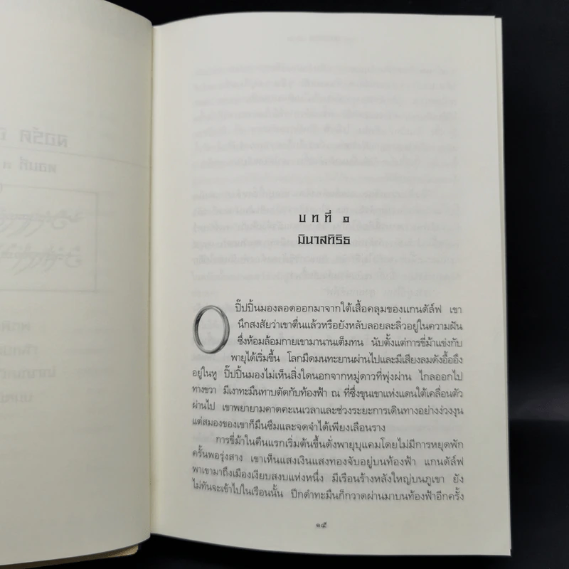 The Lord of the Rings ลอร์ดออฟเดอะริงส์ 3 เล่มจบ (ปกแข็ง) - เจ.อาร์.อาร์.โทลคีน รูปที่ 10