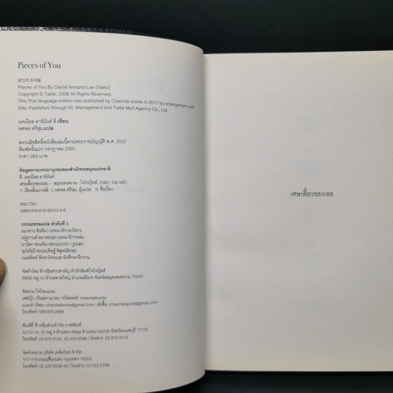 PIECES OF YOU เศษเสี้ยวของเธอ - Tablo รูปที่ 8