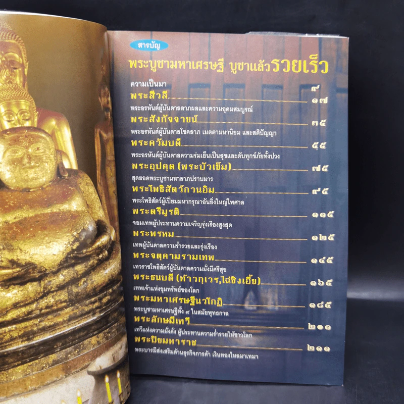 พระบูชามหาเศรษฐี บูชาแล้วรวยเร็ว - ทศพล จังพานิชย์กุล รูปที่ 9