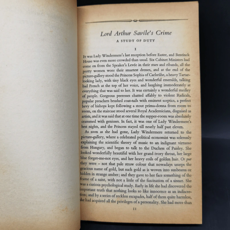 Lord Arthur Savile's Crime - Oscar Wilde รูปที่ 9