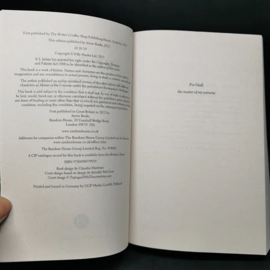 Fifty Shades of Grey Vol.1-3 Boxset - E L James รูปที่ 10
